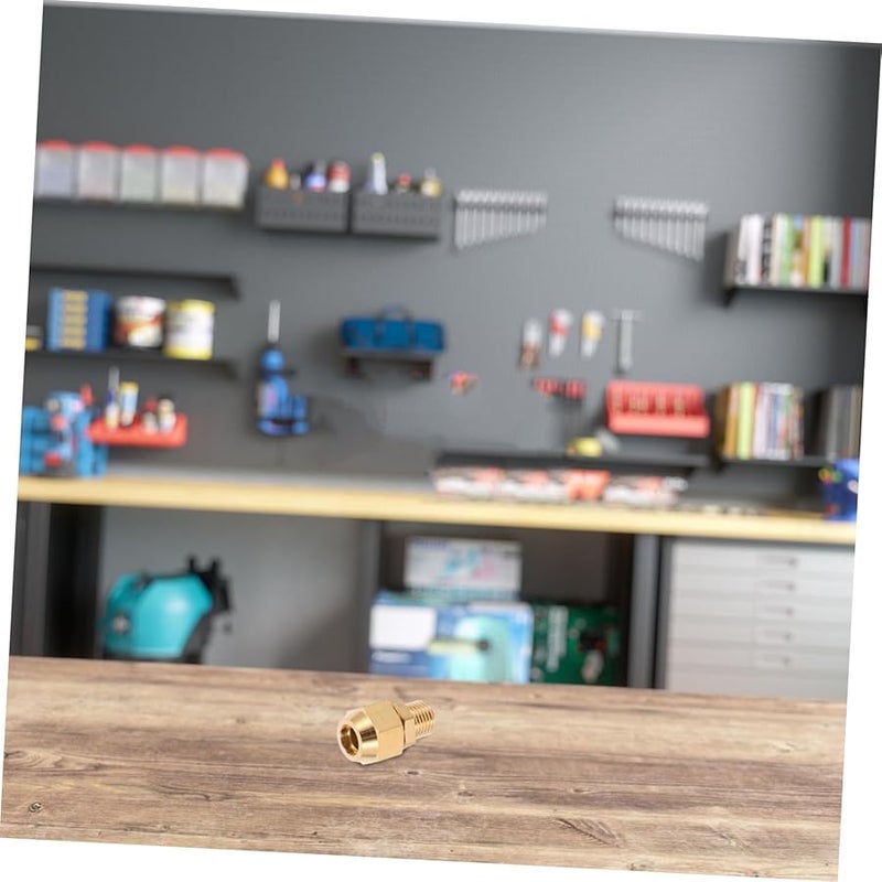 Cabilock NPT Thread Air Hose Adapter Fitting Compact Durable Brass Pipe Joint - Image 3